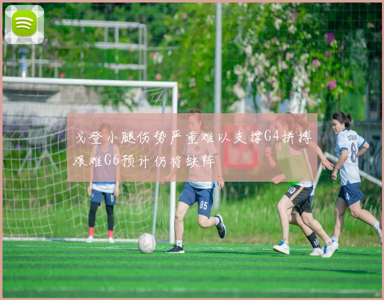 戈登小腿伤势严重难以支撑G4拼搏艰难G6预计仍将缺阵